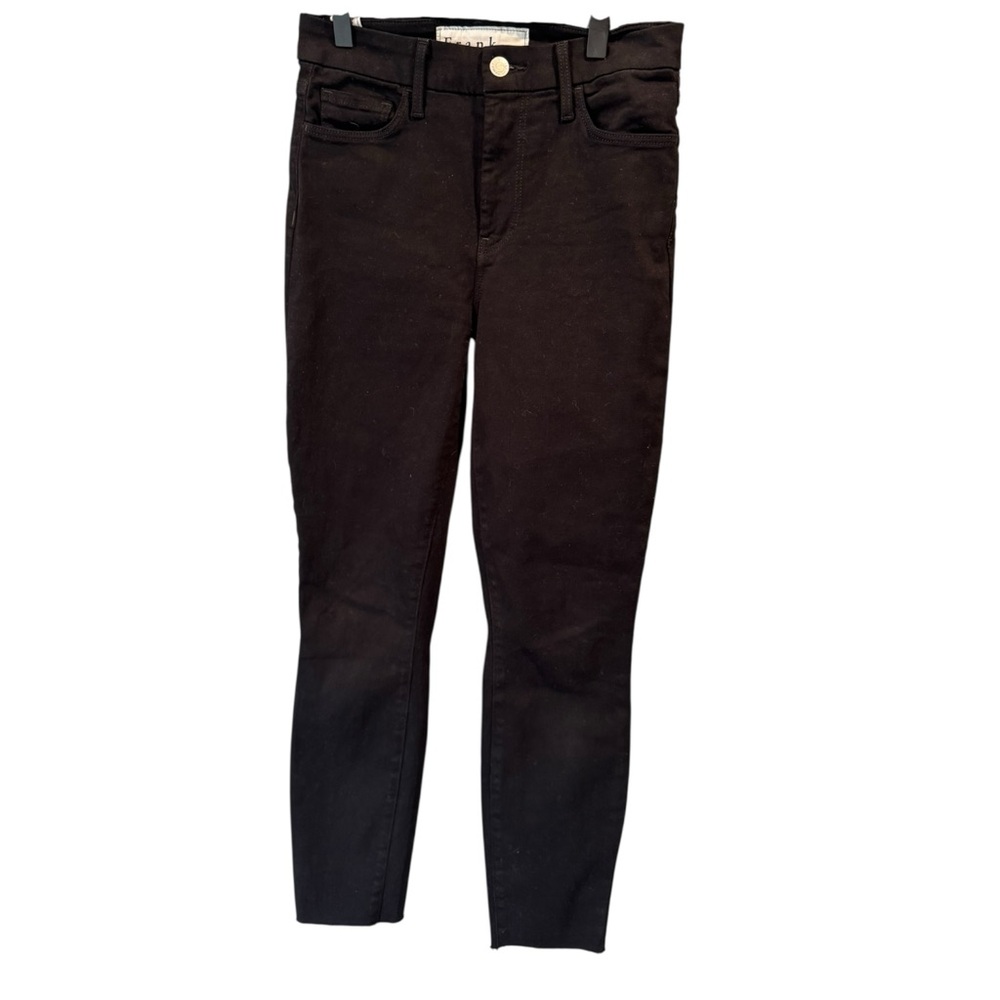 Frank & Eileen Sligo Skinny Jeans Jet‎ Black 26 Italian Performance Denim